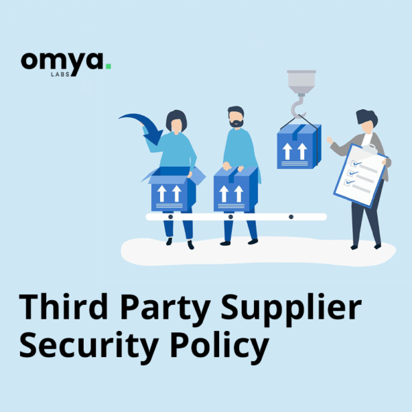 Third Party Supplier Security Policy