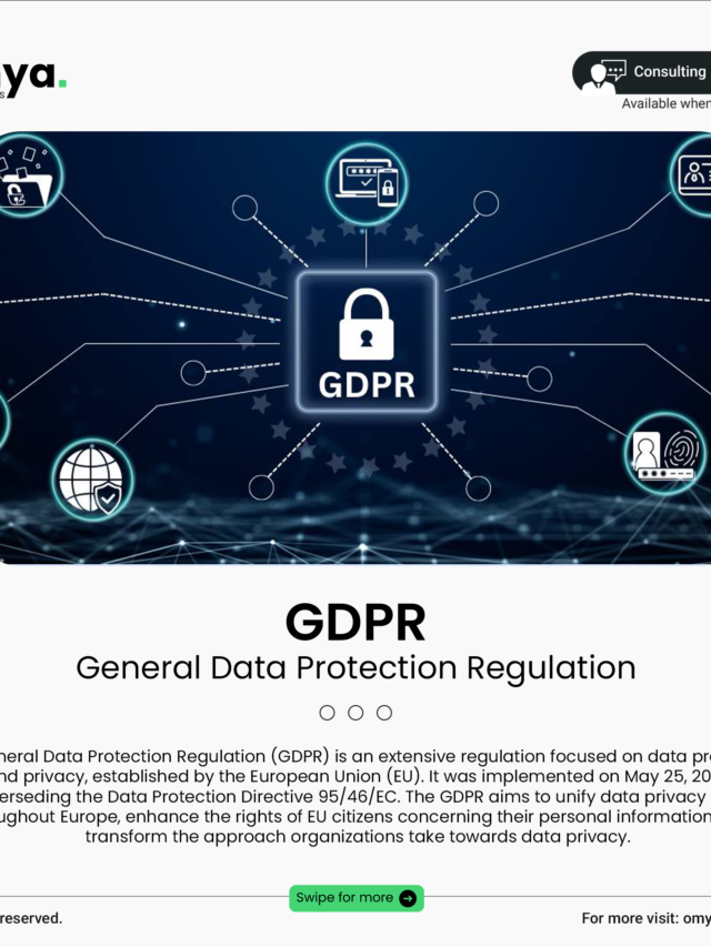 Are you looking to initiate your journey towards GDPR compliance?